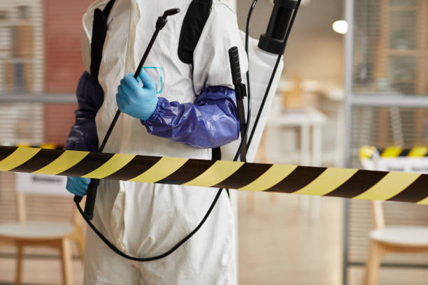 Professional Infectious Disease Decontamination technician working in Dale, PA